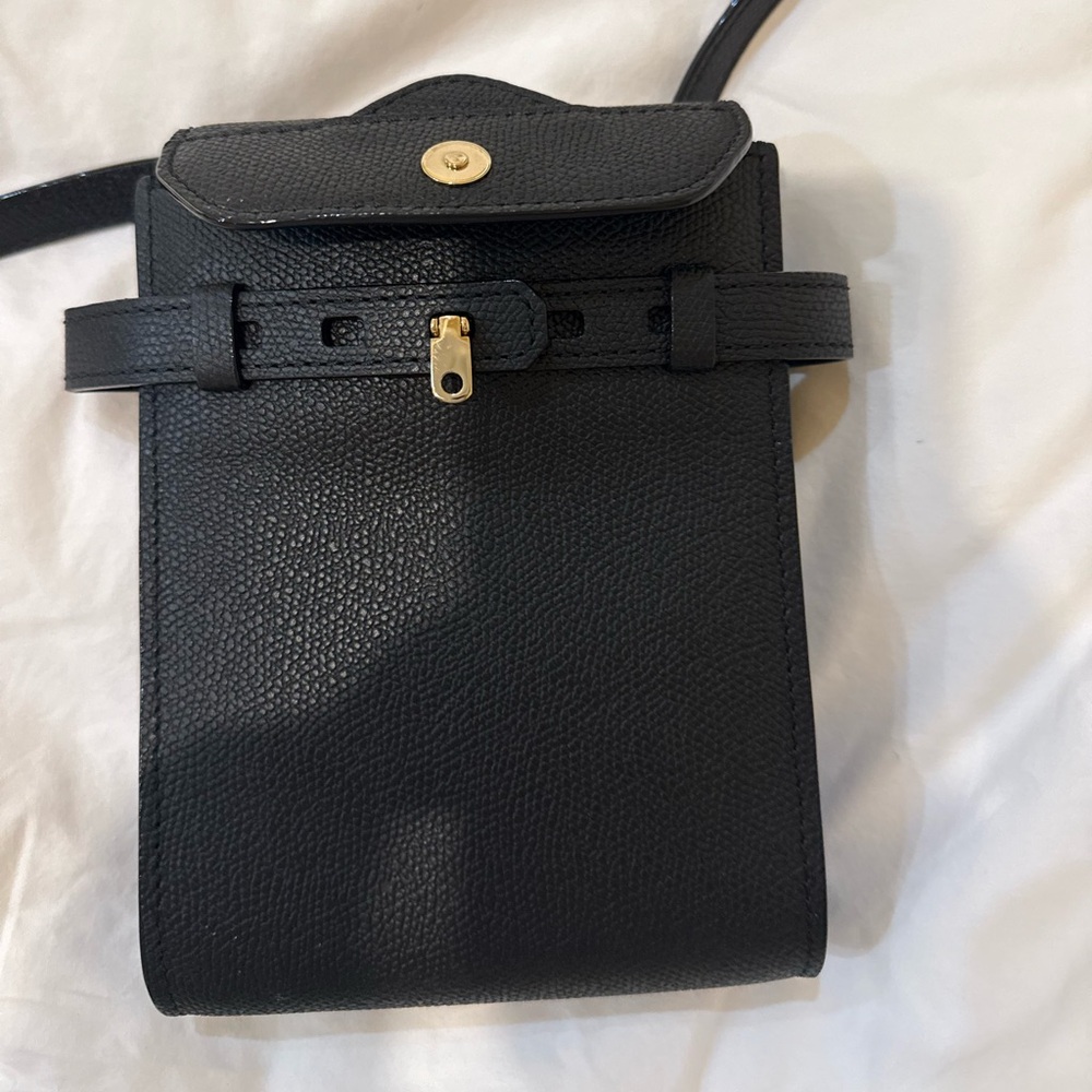 Valextra Black Crossbody Bag